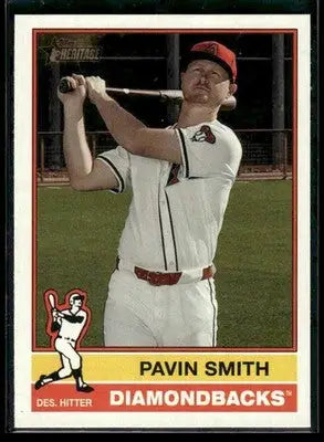 2025 Topps Heritage Pavin Smith #535 Arizona Diamondbacks