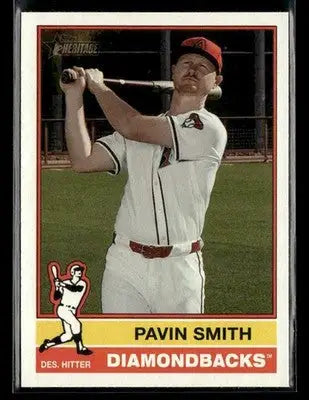 2025 Topps Heritage Pavin Smith #535 Arizona Diamondbacks - Baseball Card Single