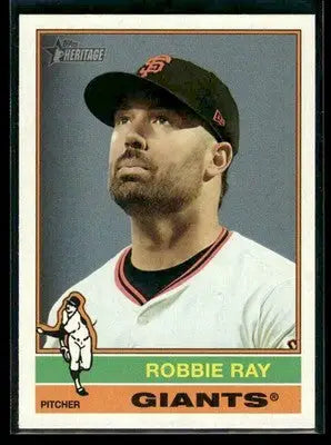 2025 Topps Heritage Robbie Ray #648 San Francisco Giants