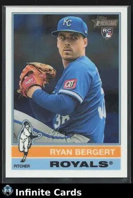 2025 Topps Heritage RYAN BERGERT #537 RC [Base] Kansas City Royals RC