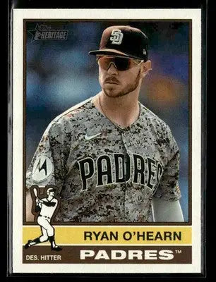 2025 Topps Heritage Ryan O’Hearn #584 San Diego Padres