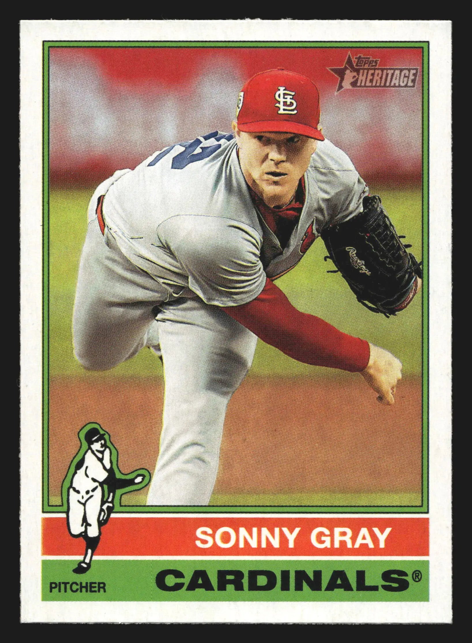 2025 Topps Heritage Sonny Gray #388 St. Louis Cardinals - Baseball Card Single