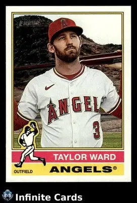 2025 Topps Heritage TAYLOR WARD #643 [Base] Los Angeles Angels