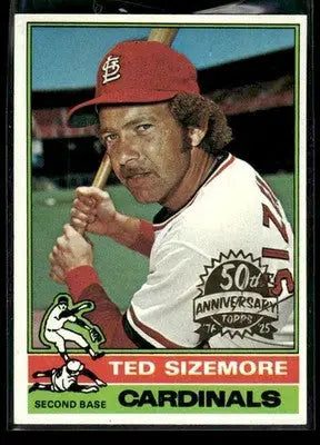 2025 Topps Heritage Ted Sizemore #522 50th Anniv Buybacks St. Louis Cardinals - Baseball Card Single