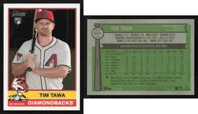 2025 Topps Heritage TIM TAWA #651 Chrome [Base] RC Arizona Diamondbacks RC