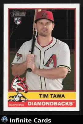 2025 Topps Heritage TIM TAWA #651 Chrome [Base] RC Arizona Diamondbacks RC