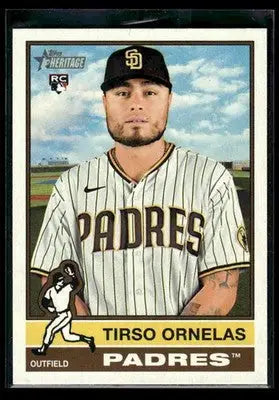 2025 Topps Heritage Tirso Ornelas #631 RC San Diego Padres