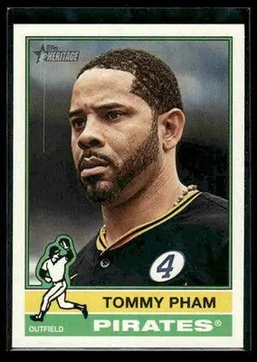 2025 Topps Heritage Tommy Pham #594 Pittsburgh Pirates
