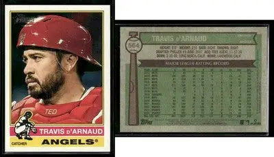 2025 Topps Heritage TRAVIS D’ARNAUD #564 [Base] Los Angeles Angels
