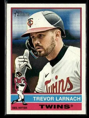 2025 Topps Heritage Trevor Larnach #602 Minnesota Twins