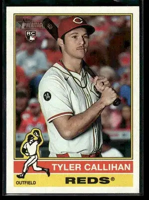 2025 Topps Heritage Tyler Callihan #603 RC Cincinnati Reds