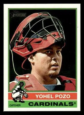 2025 Topps Heritage Yohel Pozo #683 St. Louis Cardinals - Baseball Card Single