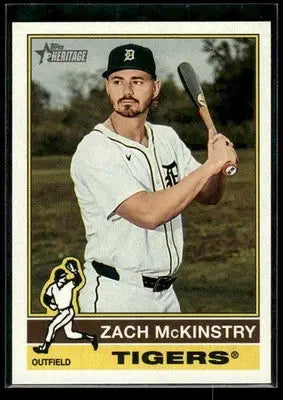 2025 Topps Heritage Zach McKinstry #591 Detroit Tigers