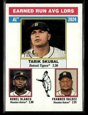 2025 Topps Heritage Zack Wheeler / Dylan Cease / Chris Sale LL #203 MLB