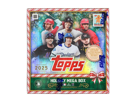 2025 Topps Holiday Baseball Mega Box | Columbia Sports Cards - Sports Card Hobby Boxes