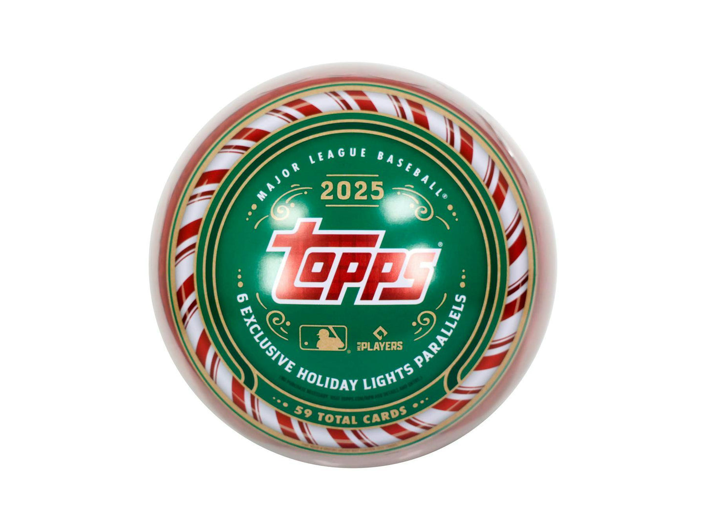 2025 Topps Holiday Baseball Tin | Columbia Sports Cards