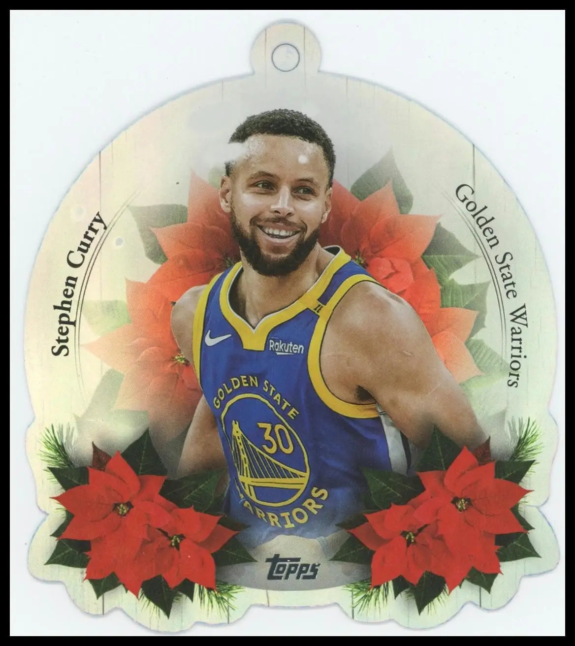 2025 Topps Holiday Die Cut Ornament Steph Curry #DCO-SC Golden State Warriors - Basketball Card Single