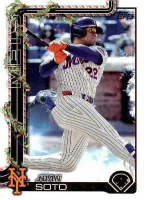 2025 Topps Holiday #H150 Juan Soto NM-MT Mets ID:79959 - Baseball Card Single
