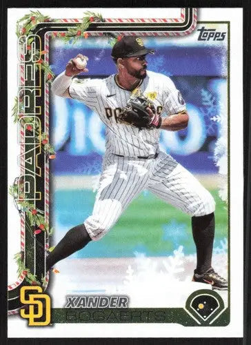 2025 Topps Holiday #H65 Xander Bogaerts NM-MT Padres ID:79873 - Baseball Card Single