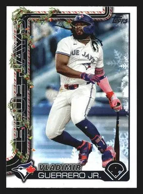 2025 Topps Holiday #H66 Vladimir Guerrero Jr Toronto Blue Jays
