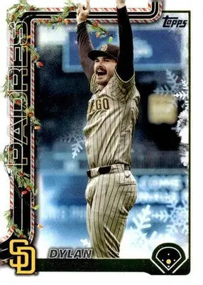 2025 Topps Holiday #H77 Dylan Cease NM-MT Padres ID:79880 - Baseball Card Single