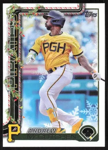 2025 Topps Holiday #H79 Andrew McCutchen NM-MT Pirates ID:79882 - Baseball Card Single