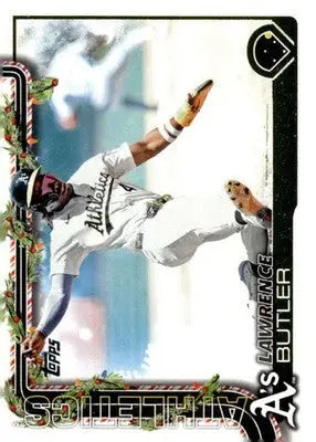 2025 Topps Holiday #H80 Lawrence Butler NM-MT ID:79883 - Baseball Card Single