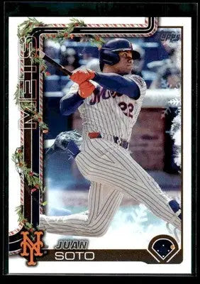2025 Topps Holiday Juan Soto #H150 New York Mets
