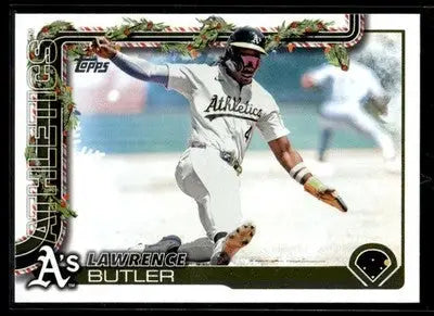 2025 Topps Holiday Lawrence Butler #H80 Athletics