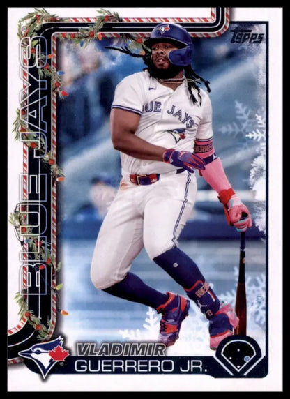 2025 Topps Holiday Vladimir Guerrero Jr #H66 Toronto Blue Jays Baseball Card MLB - Baseball Card