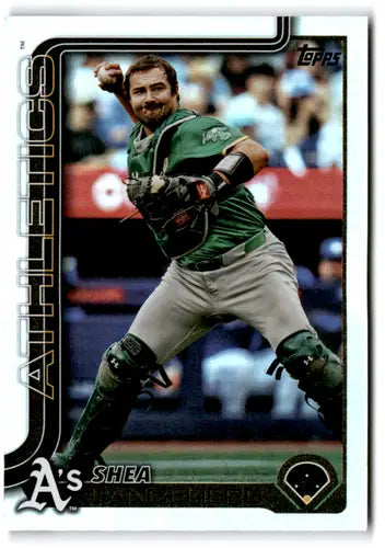 2025 Topps Holo Foil #158 Shea Langeliers NM-MT Athletics ID:76896 - Baseball Card Single