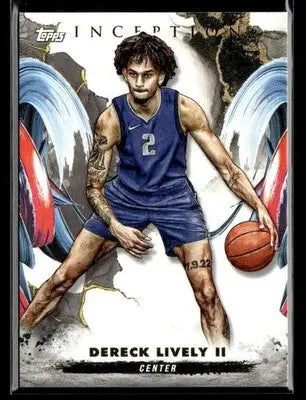 2025 Topps Inception #52 Dereck Lively II - Basketball Card Single