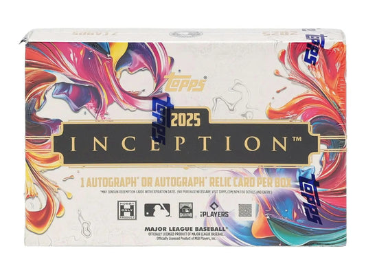 2025 Topps Inception Baseball Hobby Box | Columbia Sports Cards - Sports Card Hobby Boxes