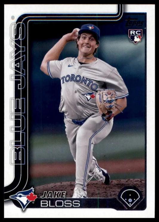 2025 Topps Jake Bloss RC 63 Toronto Blue Jays NM - Baseball Card Single