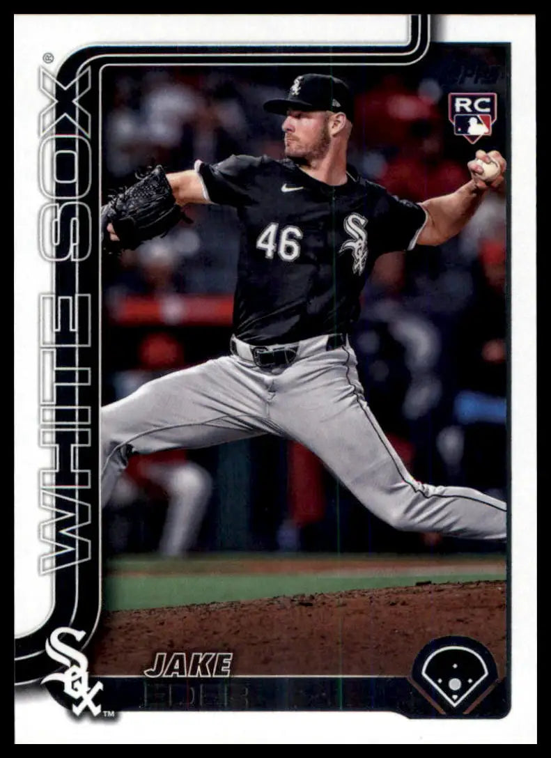 2025 Topps Jake Eder RC 690 Chicago White Sox NM - Baseball Card Single