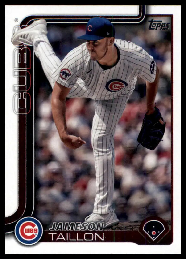 2025 Topps Jameson Taillon 134 Chicago Cubs NM - Baseball Card Single