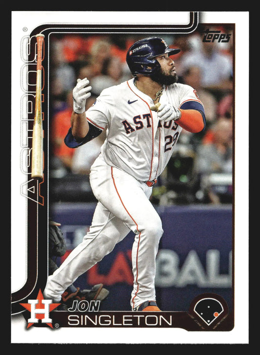 2025 Topps Jon Singleton #462 Houston Astros - Baseball Card Single