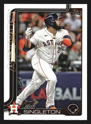 2025 Topps Jon Singleton #462 Houston Astros - Baseball Card Single