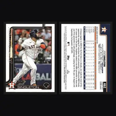 2025 Topps Jon Singleton #462 Houston Astros - Baseball Card Single