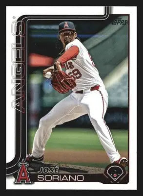 2025 Topps Jose Soriano #669 Los Angeles Angels - Baseball Card Single