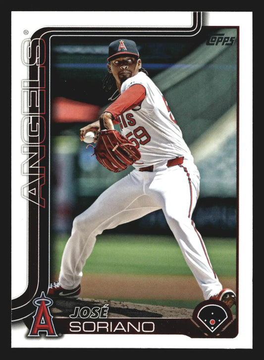 2025 Topps Jose Soriano #669 Los Angeles Angels - Baseball Card Single