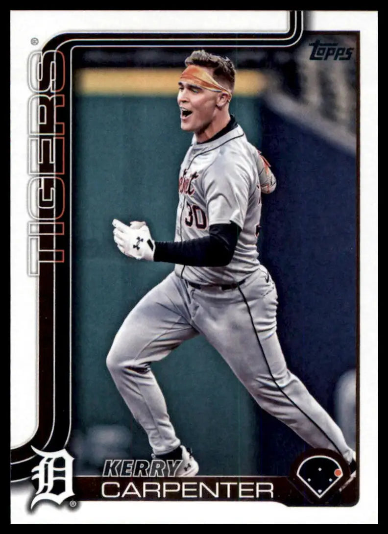 2025 Topps Kerry Carpenter 543 Detroit Tigers NM - Baseball Card Single