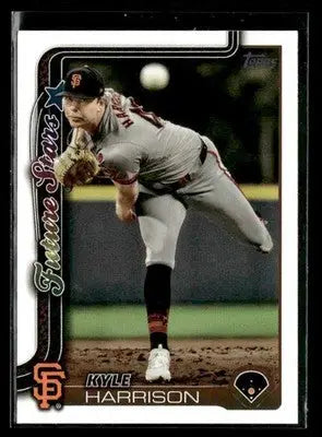 2025 Topps Kyle Harrison #177 San Francisco Giants