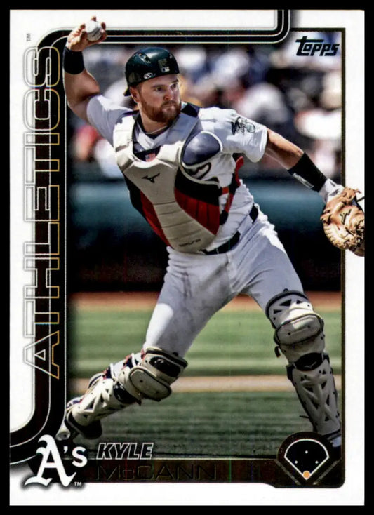 2025 Topps Kyle McCann 555 Athletics NM - Baseball Card Single