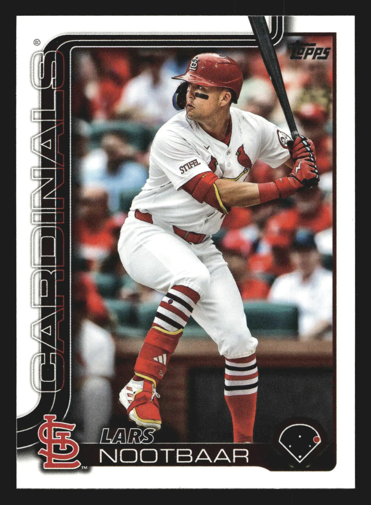 2025 Topps Lars Nootbaar #203 St. Louis Cardinals - Baseball Card Single