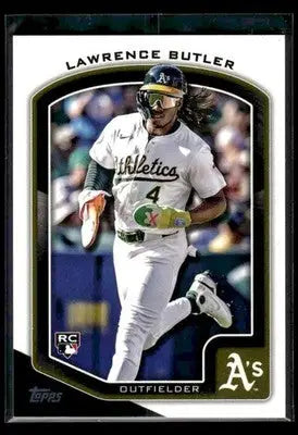 2025 Topps Lawrence Butler #28 Flagship Collection (Series Two) Athletics