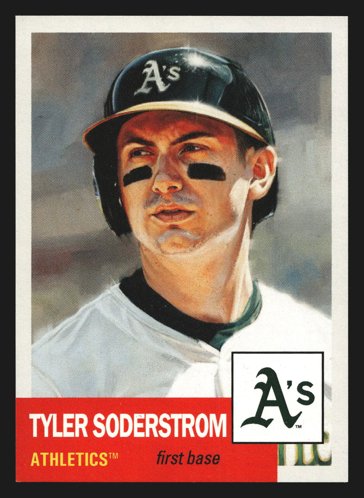 2025 Topps Living Set #837 Tyler Soderstrom Athletics - Baseball Card Single