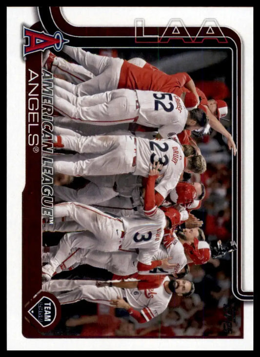 2025 Topps Los Angeles Angels 85 Los Angeles Angels NM - Baseball Card Single