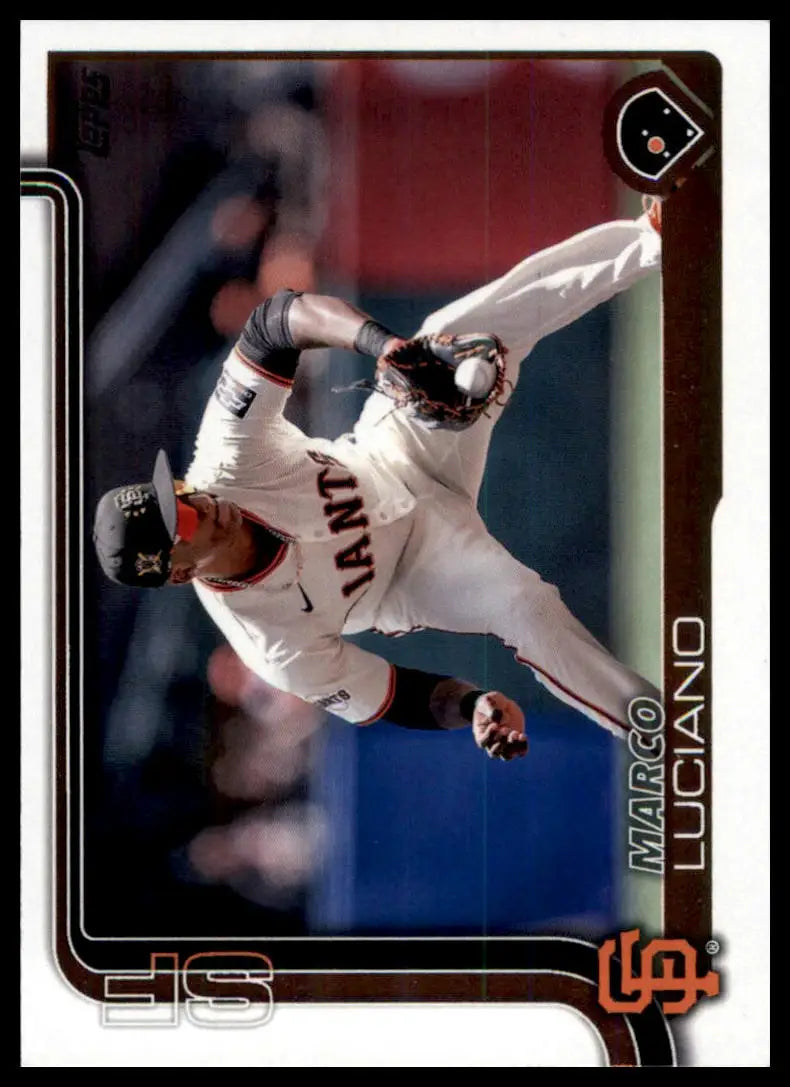 2025 Topps Marco Luciano 156 San Francisco Giants NM - Baseball Card Single
