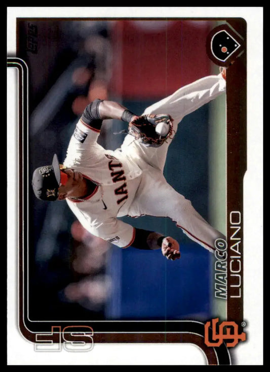 2025 Topps Marco Luciano 156 San Francisco Giants NM - Baseball Card Single